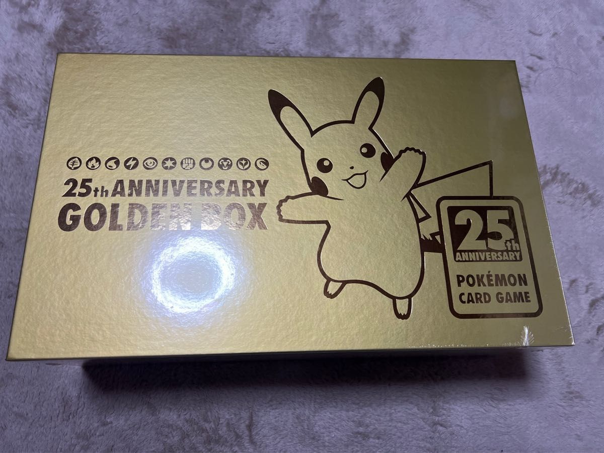 25th ANNIVERSARY GOLDEN BOX ゴールデンボックス ポケモンカード 未開封 実店舗購入品 未開封BOX