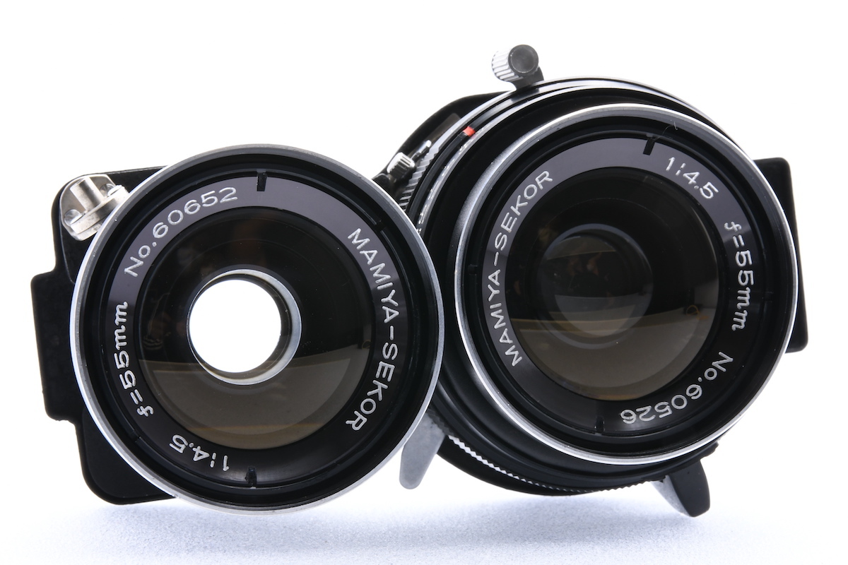 限定 クーポン10% MAMIYA-SECOR 55mm F4.5 二眼レフレンズ