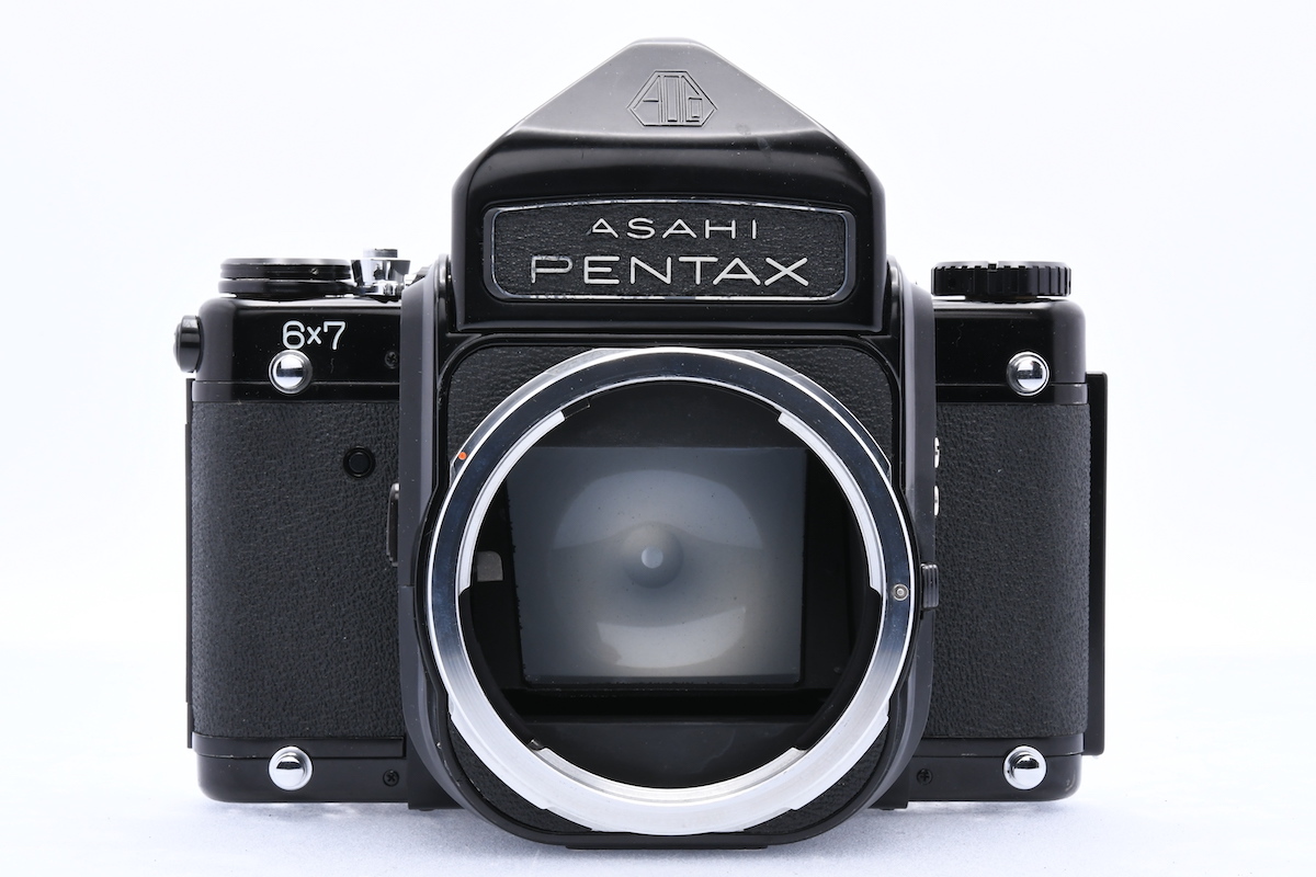 Pentax 6x7 67 アイレベル 中判フィルムカメラ バケペン-
