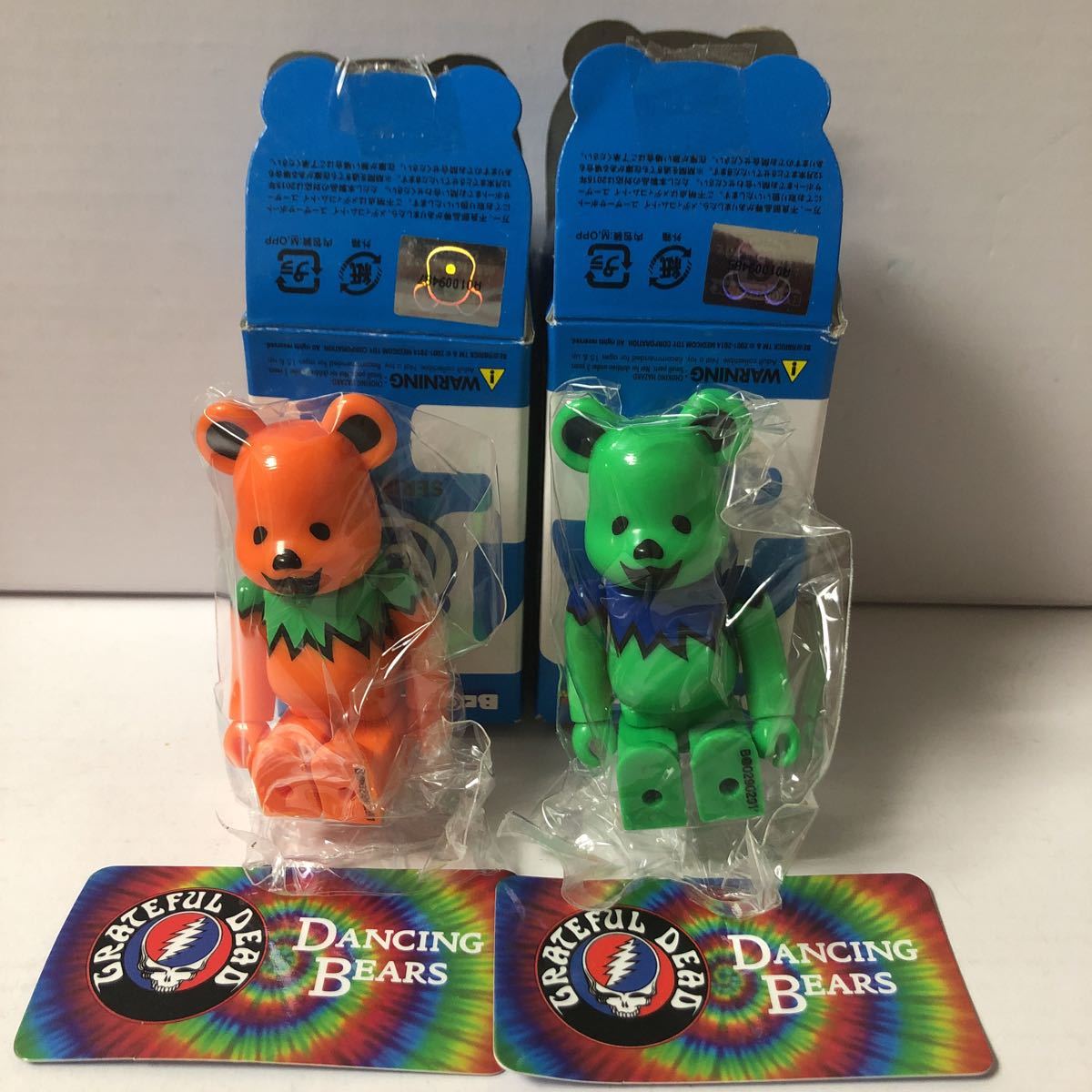 激レア ベアブリック シリーズ29 グレイトフルデッド 表裏シークレットセット (BE@RBRICK ダンシングベア grateful dead )