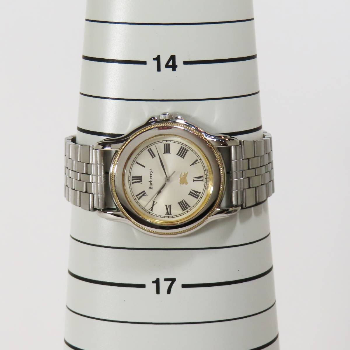 美品 稼働品 BURBERRY バーバリー クオーツ レディース 腕時計 GN-0-S