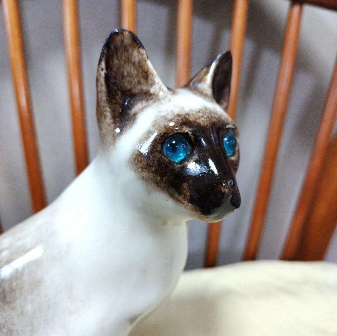 ヴィンテージ品、ウィンスタンレイ(ケンジントン)キャット、シャム猫サイズ3