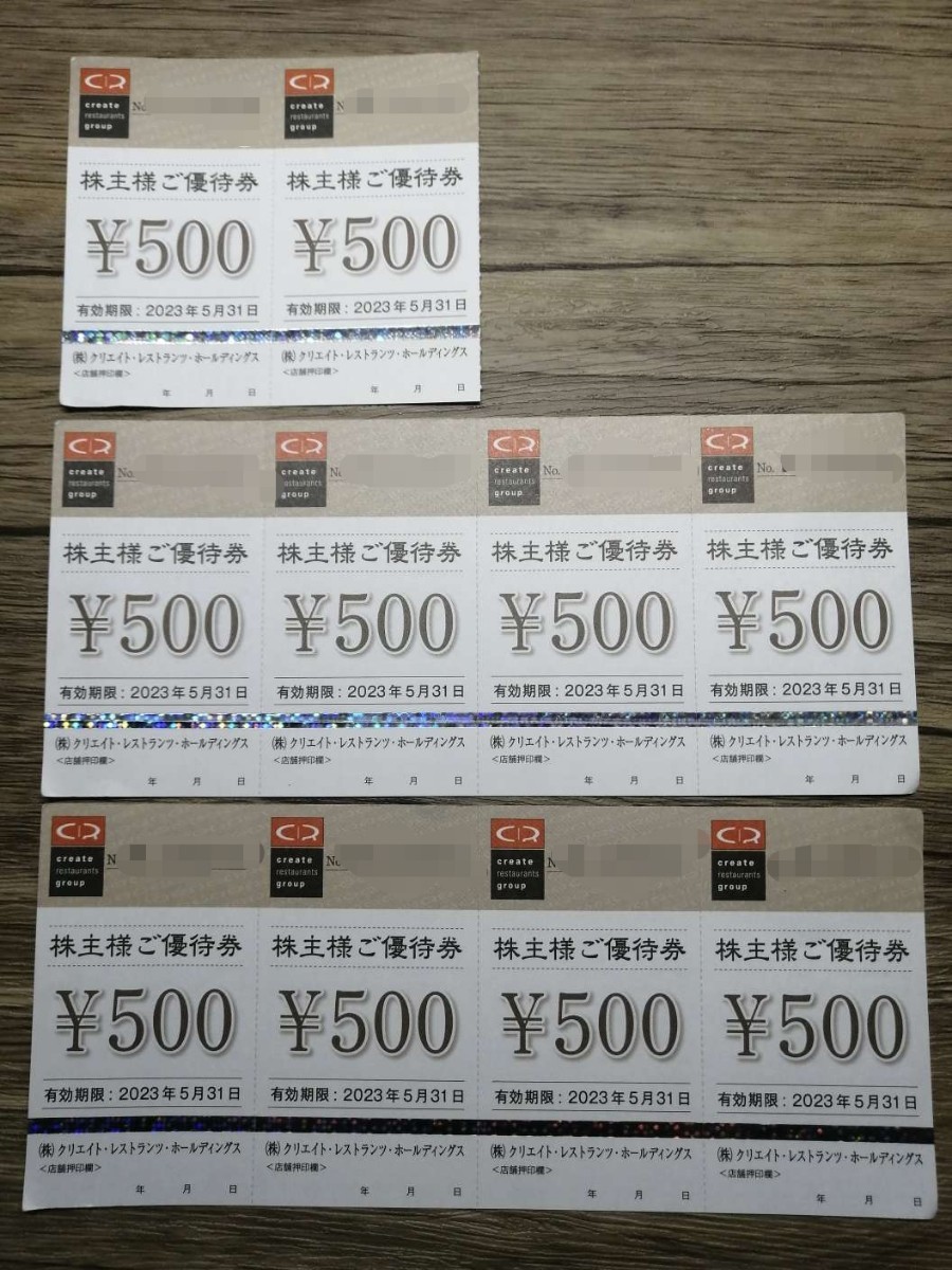 WEB限定】 クリエイトレストランツ株主優待券36000円分期限2023年5月
