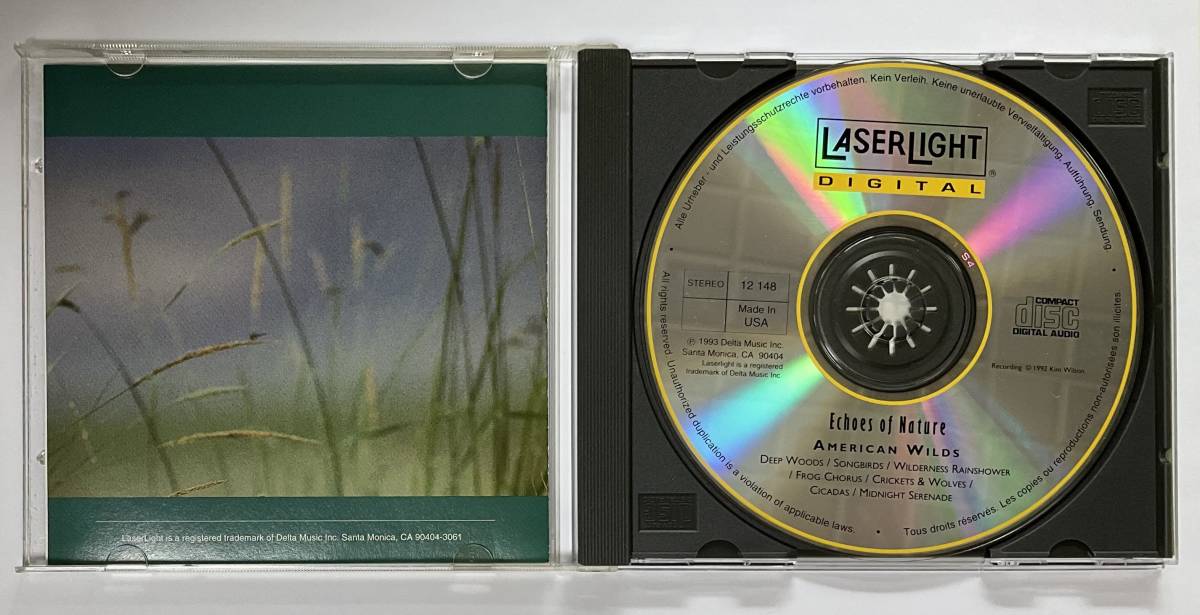 環境音楽CD　アメリカの自然　輸入盤　Echoes of Nature American Wilds_画像2