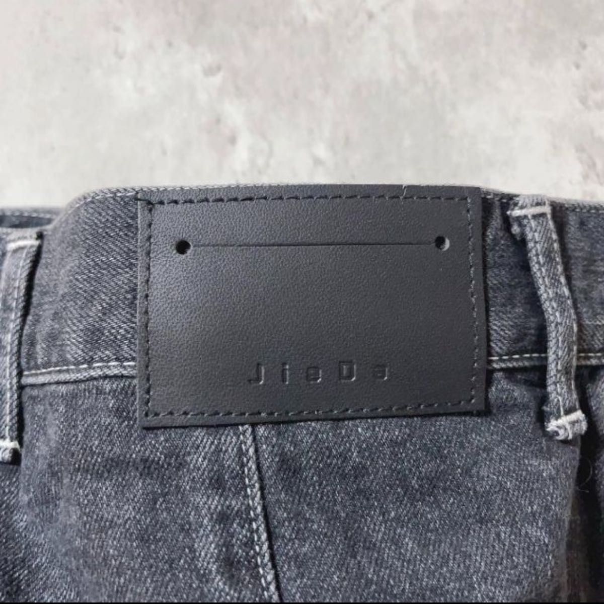Jieda DENIM CARGO PANTS ブラック 参考価格 29700円 ジエダ