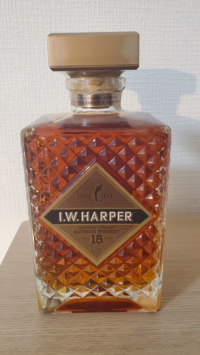 I.W.ハーパー 15年 750ml 43° I.W.HARPER 終売品 - 酒