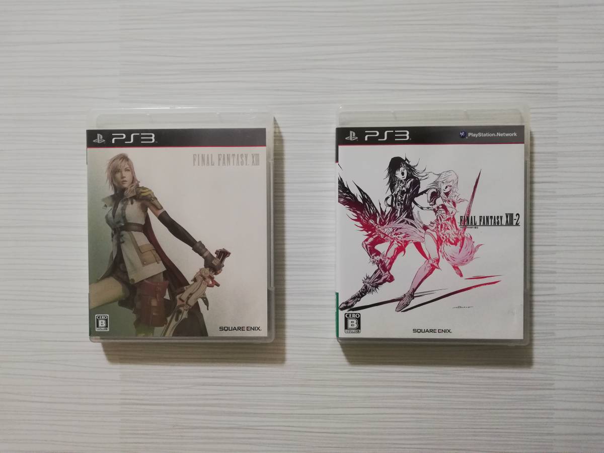 ps3 2本セット ファイナルファンタジー13 13-2 LIGHTNING EDITION 同梱