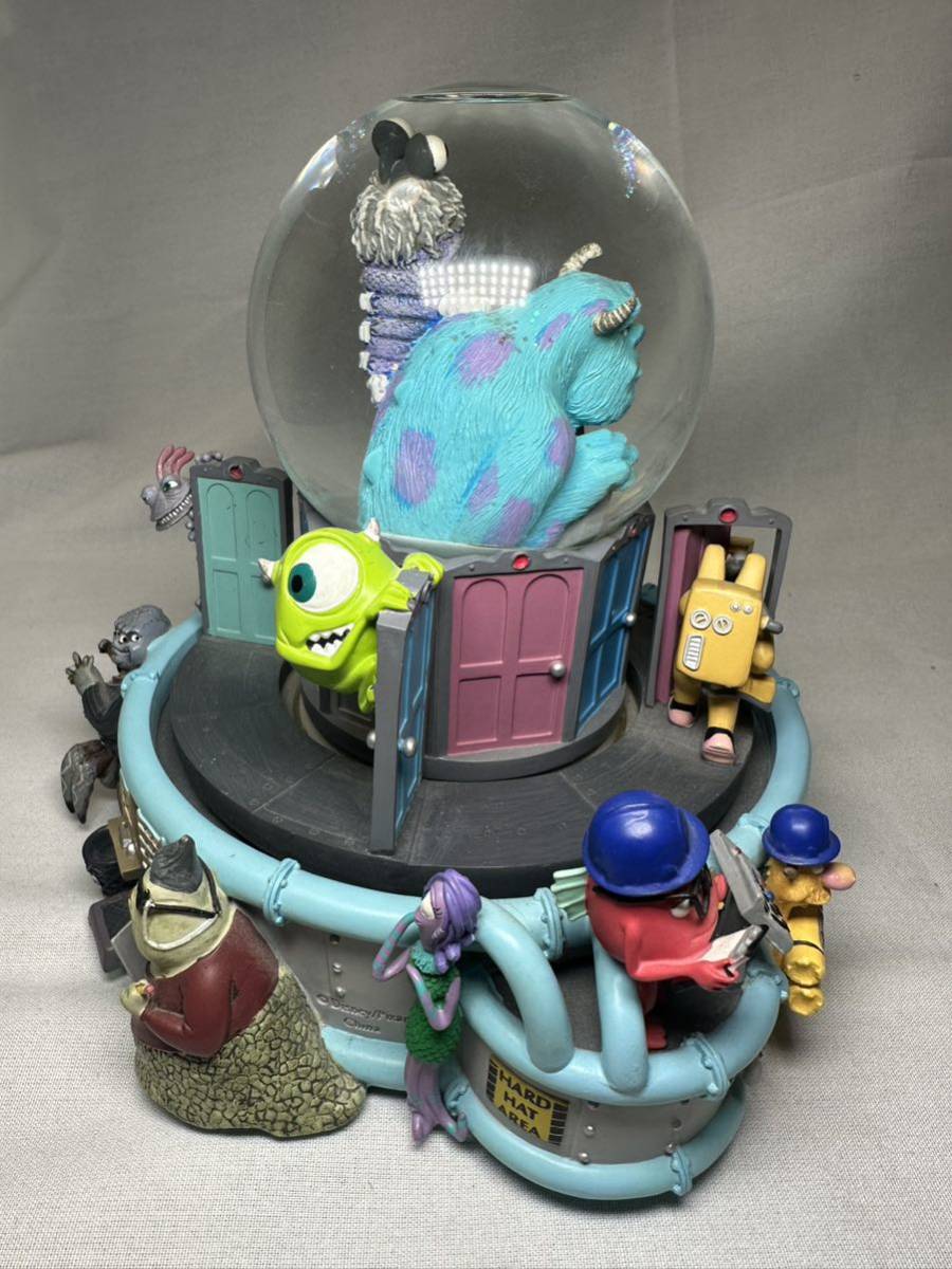 美品】 Disney ディズニー ピクサー モンスターズインク スノードーム