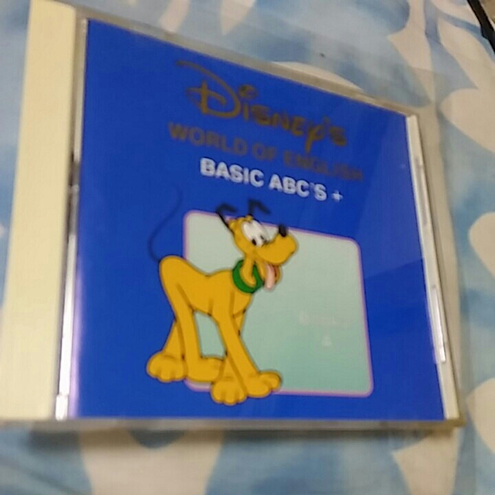 [7] б/у * Disney английский язык система *CD* английский для детей ребенок английский язык *BASIC ABC*[2]