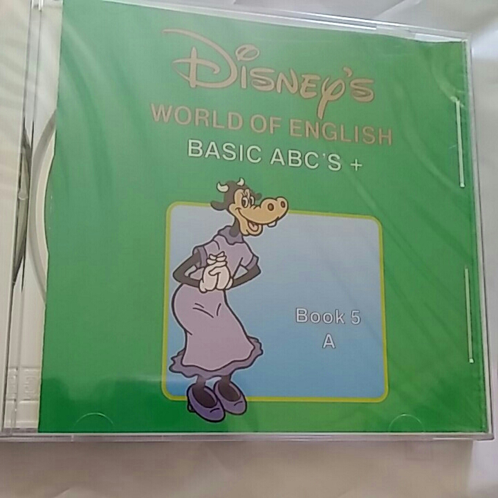 [101] б/у * Disney английский язык система *CD* английский для детей ребенок английский язык *BASIC ABC*[8]