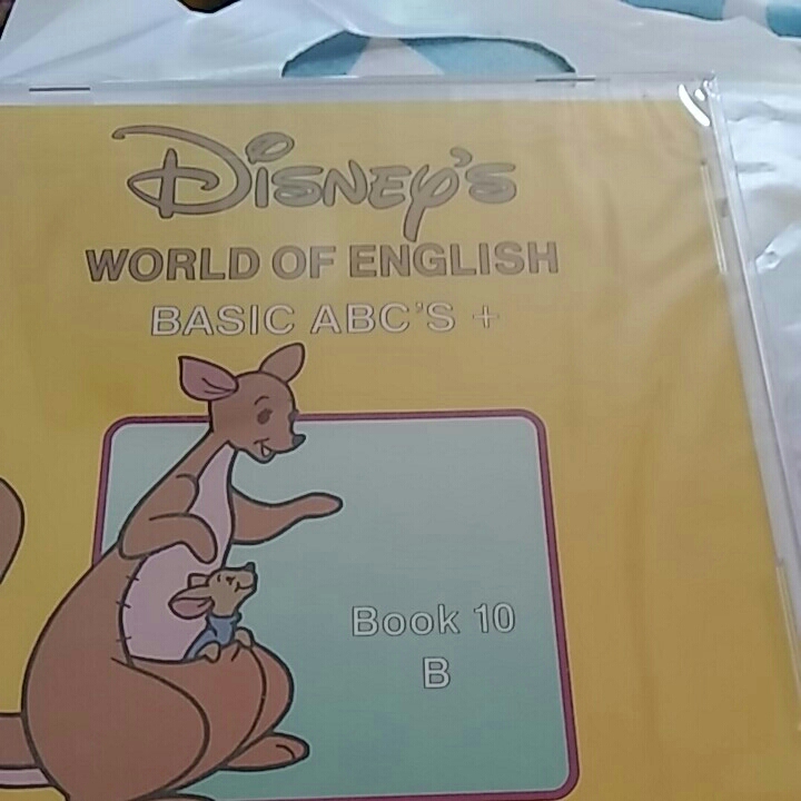  б/у * Disney английский язык система *CD* английский для детей ребенок английский язык *BASIC ABC*[38]
