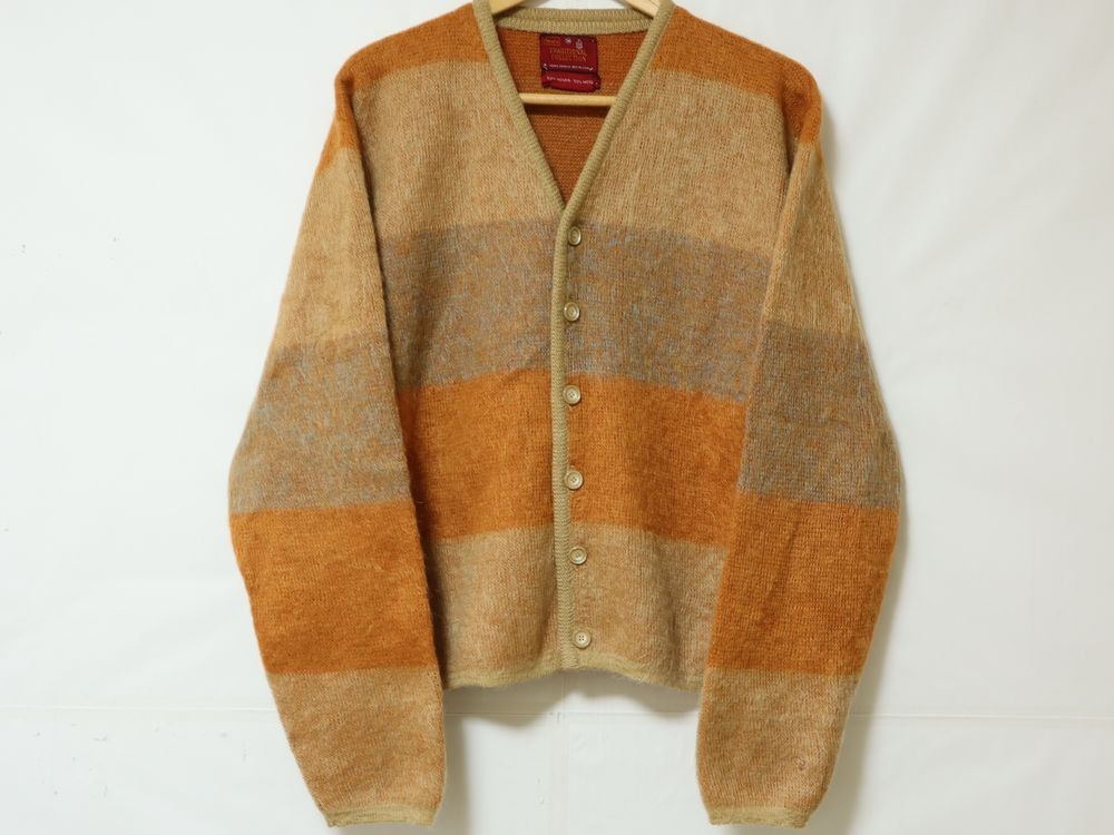 稀少 ! 60s 70s USA製 Sears ビンテージ シアーズ モヘア カーディガン