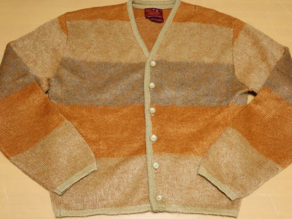 稀少 ! 60s 70s USA製 Sears ビンテージ シアーズ モヘア カーディガン