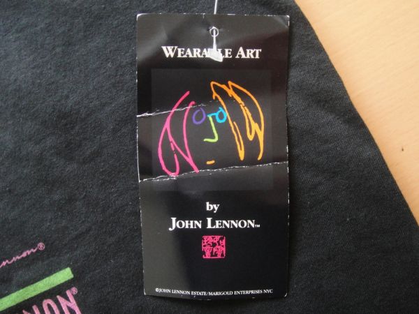 USA製 size L デッドストック ビンテージ 80's John Lennon SELFPORTRAIT Tシャツ コピーライト入り ジョン・レノン //_画像8