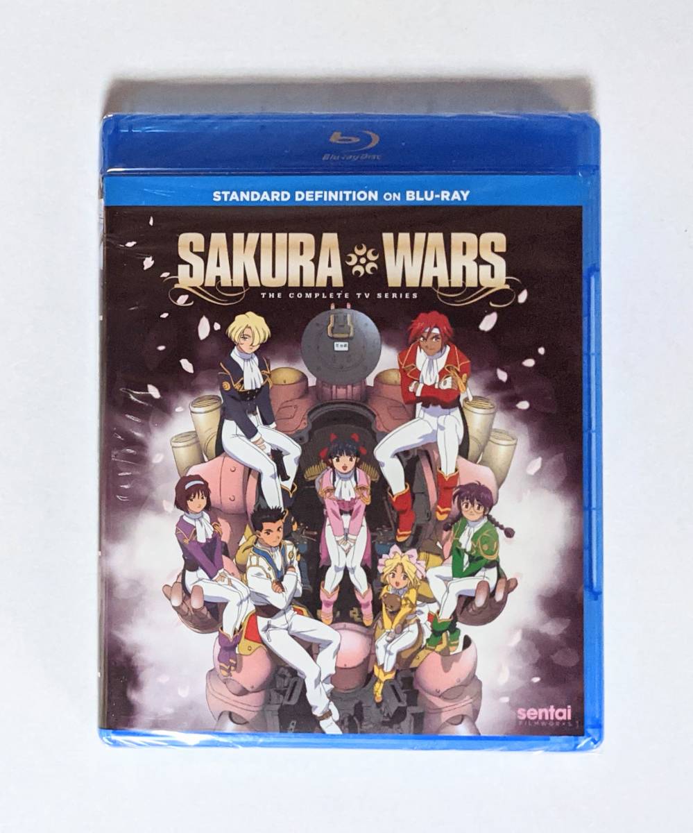 ■新品■ 北米版 サクラ大戦 全25話 アニメ Blu-ray (※国コード要確認) BD ブルーレイ 輸入版 輸入盤 海外版 BOX SAKURA WARS_画像1