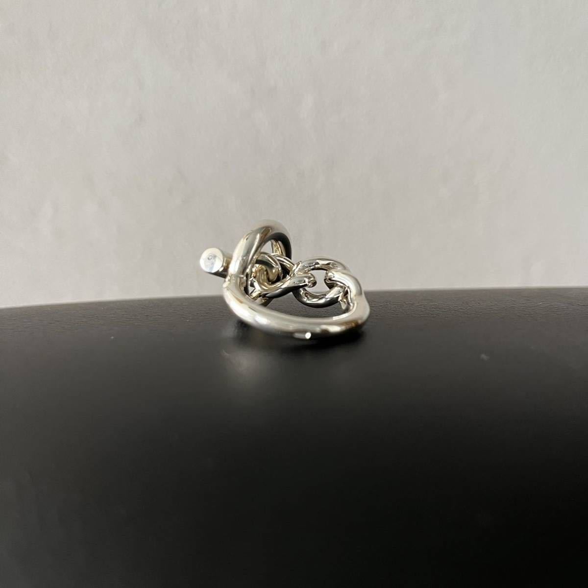 エルメス シルバー リング クロワゼットGM#54 | www.hassanaljefairi.com