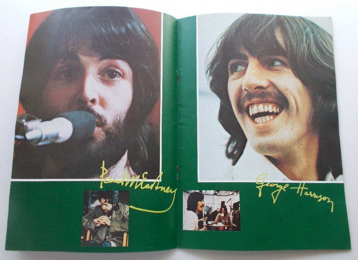  music movie pamphlet * Beatles let *ito* Be | John * Lennon, paul (pole) * McCartney, George * is lison, apple * Star 