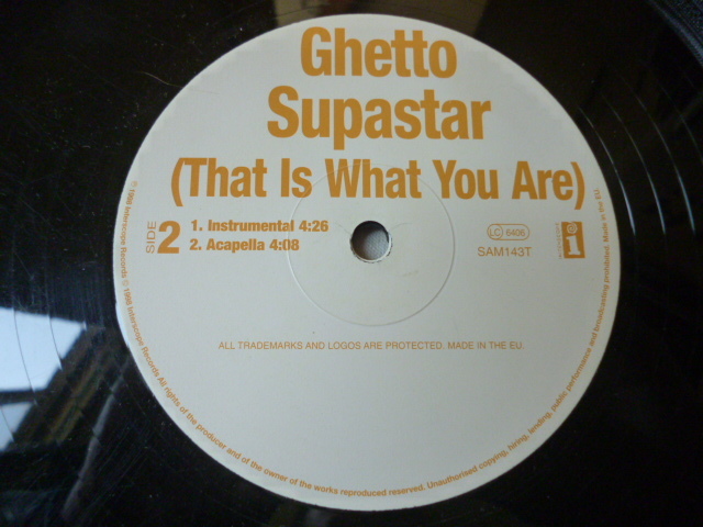 Pras Michel ft. ODB Introducing Mya / Ghetto Supastar (That Is What You Are) キャッチーPOP R&B 12 試聴_画像2