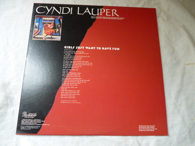 Cyndi Lauper / Girls Just Want To Have Fun ダンサブル 長尺バージョン 12 ヒットチューン 80s POP CLASSIC 試聴_画像2