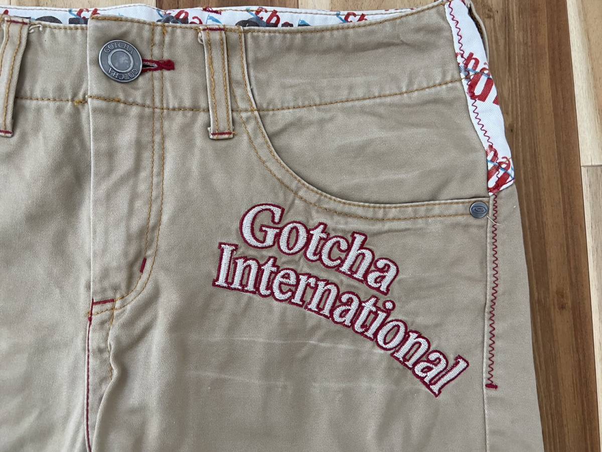 Gotcha Gotcha Logo вышивка брюки размер S