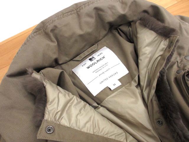 : beautiful goods Woolrich United Arrows special order ko Kuhn down coat XS WWCPS2862