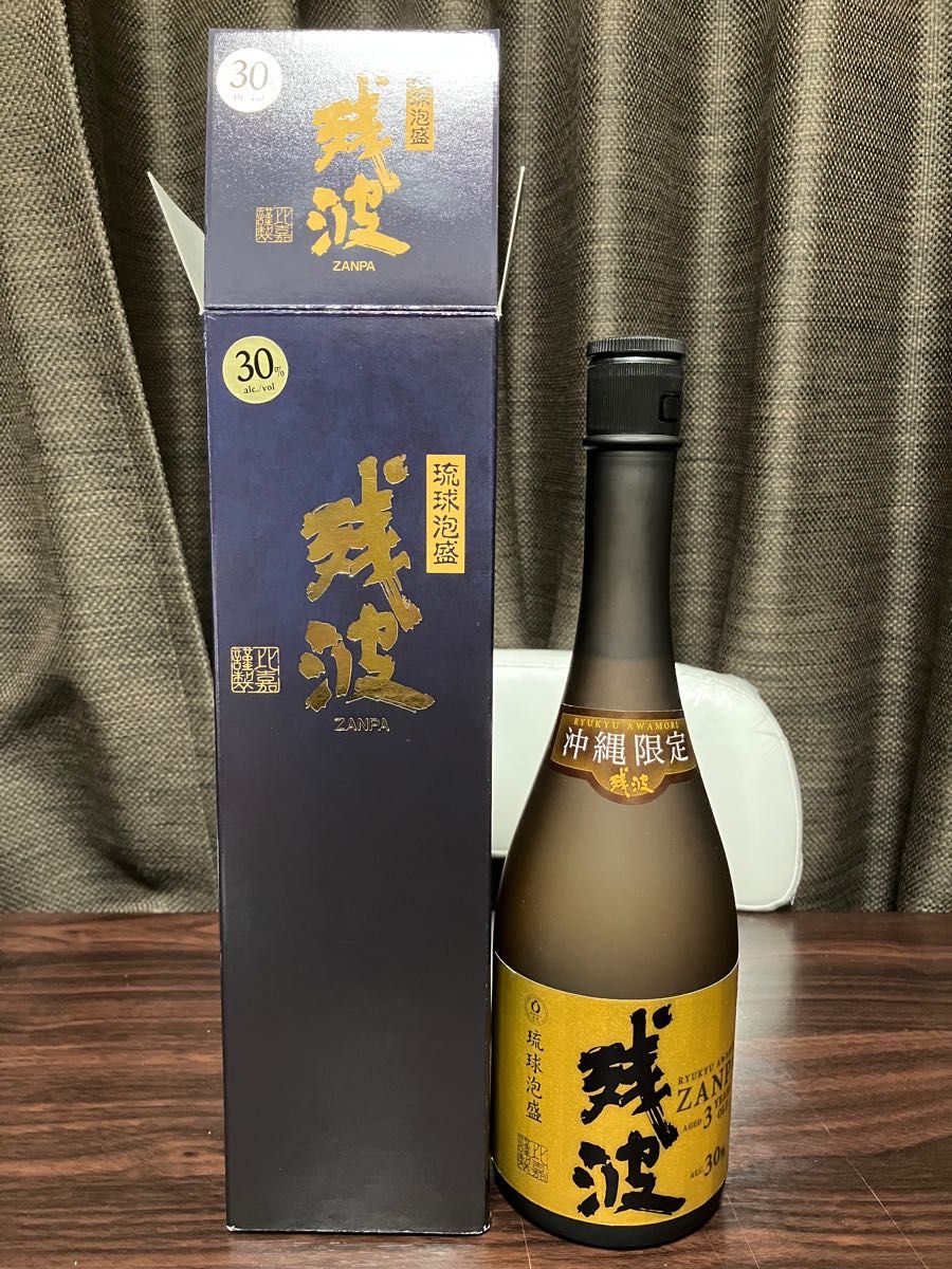 沖縄限定 琉球泡盛 残波 3YEARS OLD 30% 720ml