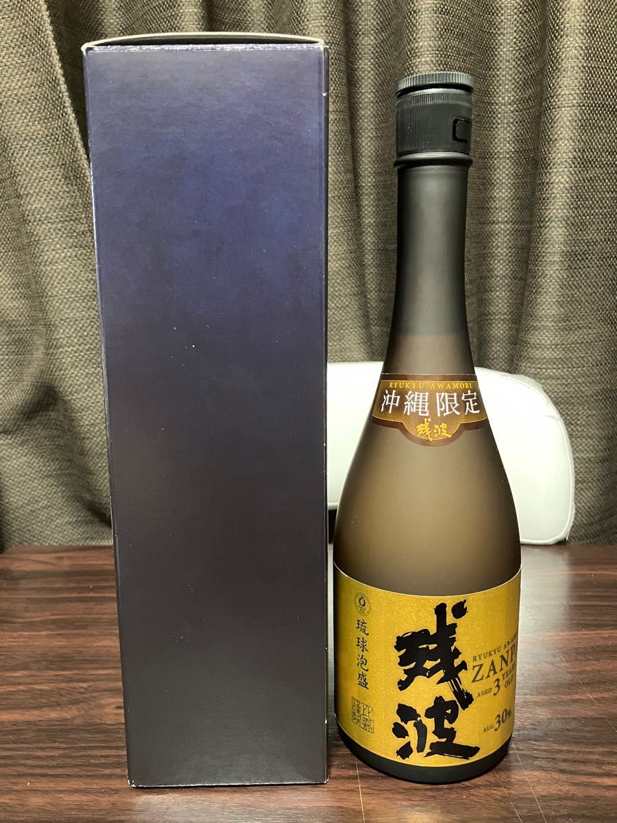 沖縄限定 琉球泡盛 残波 3YEARS OLD 30% 720ml