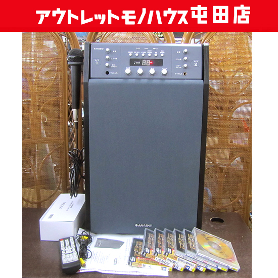 DVD karaoke system DVD-K100 Mike &DVD8 sheets attaching [ with translation ] futoshi . holding s Sapporo city 