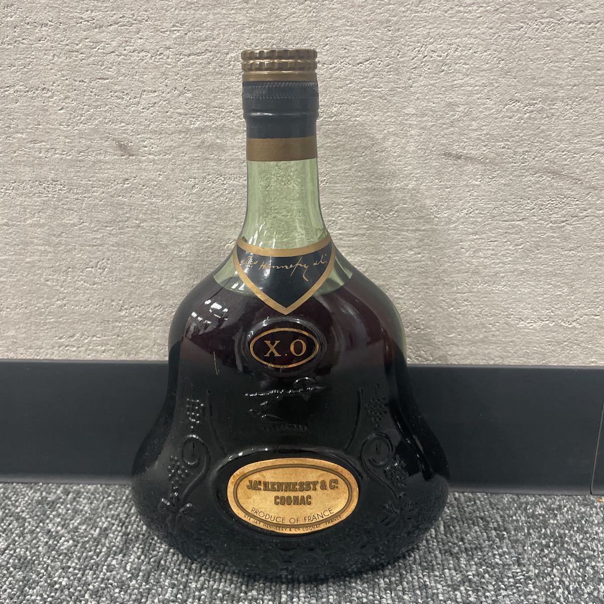 ヘネシー Hennessy JASヘネシー XO グリーンボトル 金キャップ