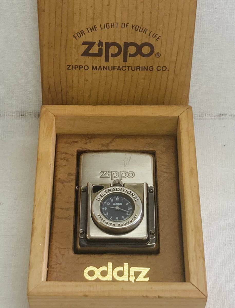 第一ネット Zippo TIME LIGHT ジッポー タイムライト 時計 未使用