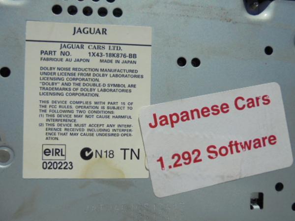 ジャガー 13年位 GH-J51WA ナビ カセット エアコンスイッチ_画像8