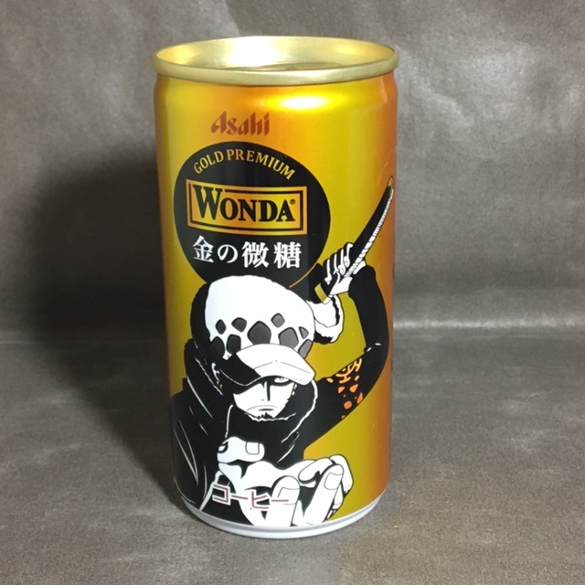 【トラファルガー・ロー】ONE PIECE　WONDA　ワンピース　ワンダ　空き缶　飲料なし_画像1