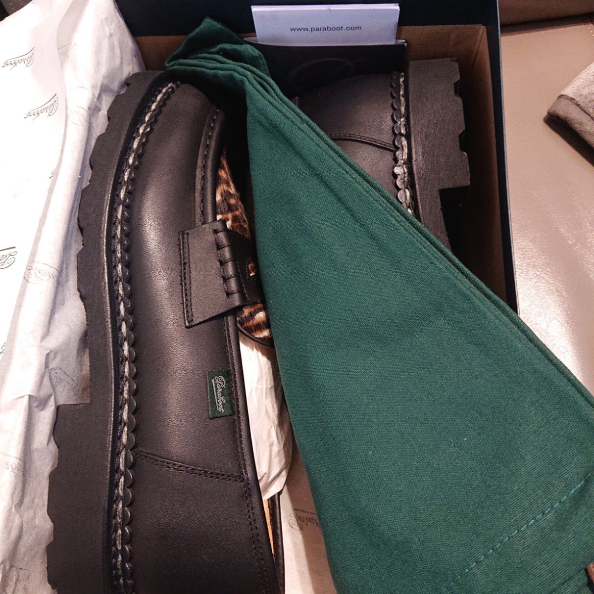 パラブーツ paraboot ローファー reims ランス UK8 tigle 仏製 パラブーツ paraboot ローファー reims ランス UK8 tigle 仏製