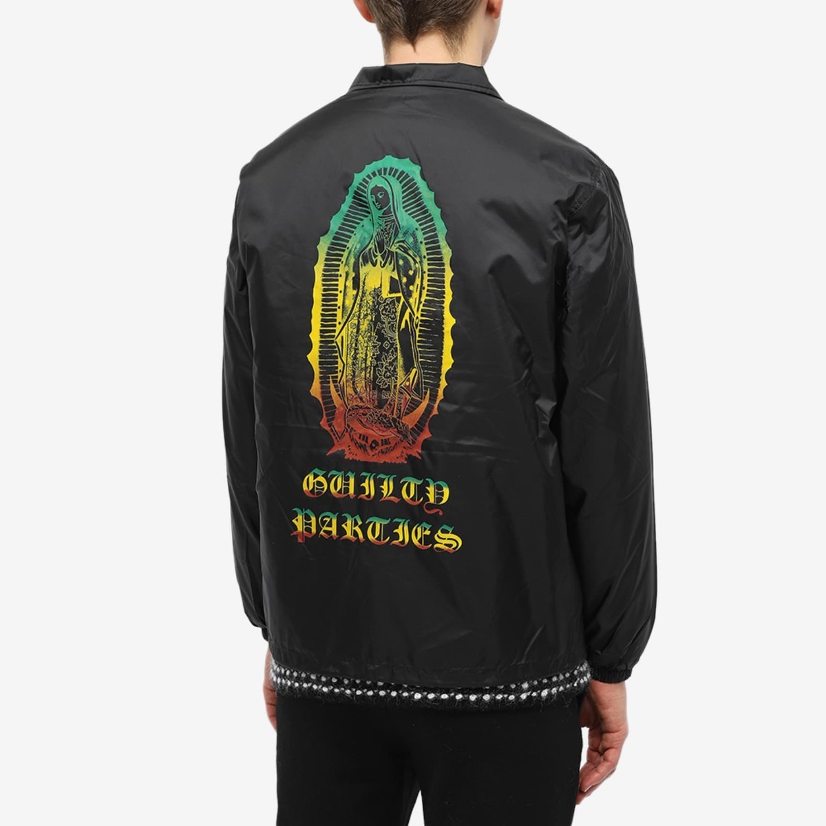 ワコ マリア WACKO MARIA boa coach jacket ボア コーチジャケット M