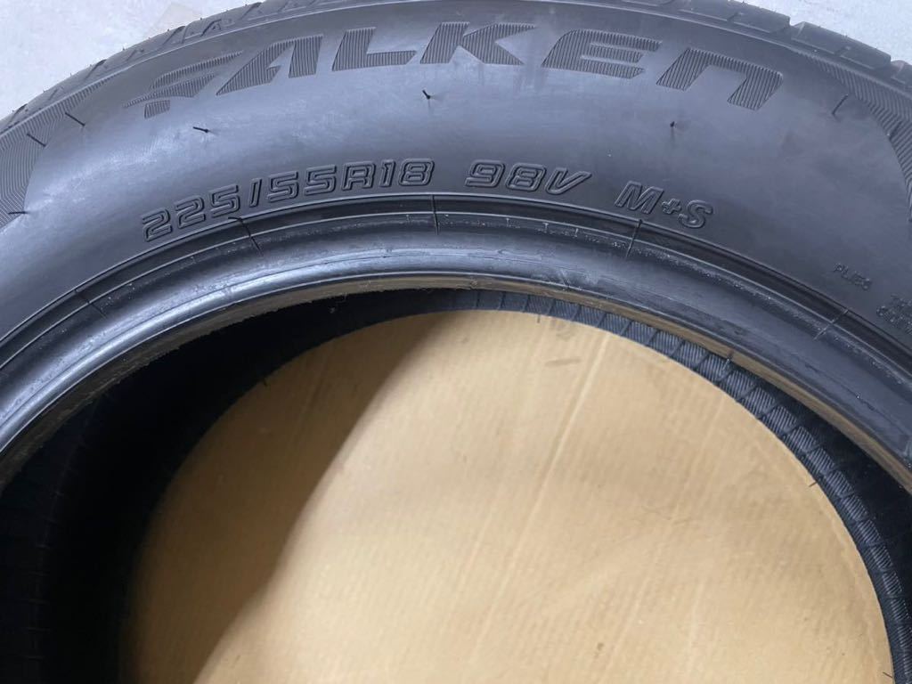 新車外し 225/55R18 クロストレック 純正 ファルケン ジークス