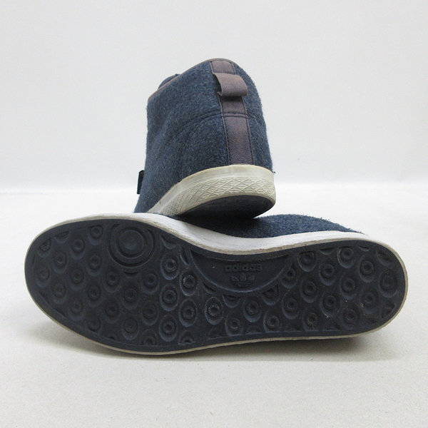y#[24.5cm] Adidas /ADIDAS HONEY HEEL W Winter B2689 in heel sneakers # navy blue LADIES/53[ used ]