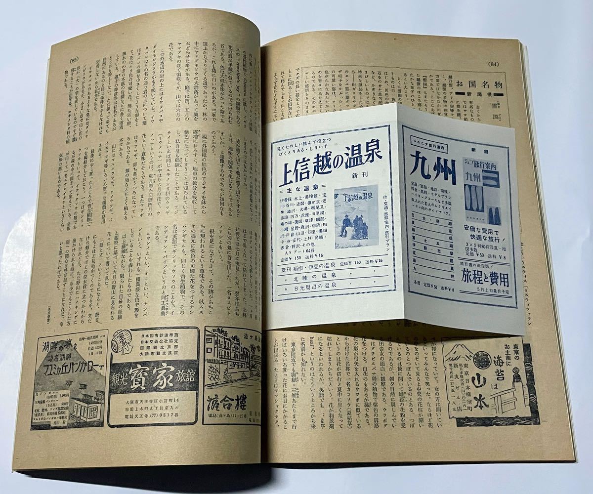 旅行 雑誌 『 旅 』 1956年 昭和31年 6月号 / 庄川峡大牧温泉 波多野健一 加藤数功 大久保作次郎 石川滋彦 / 旅行誌 / サモカ 広告_画像7