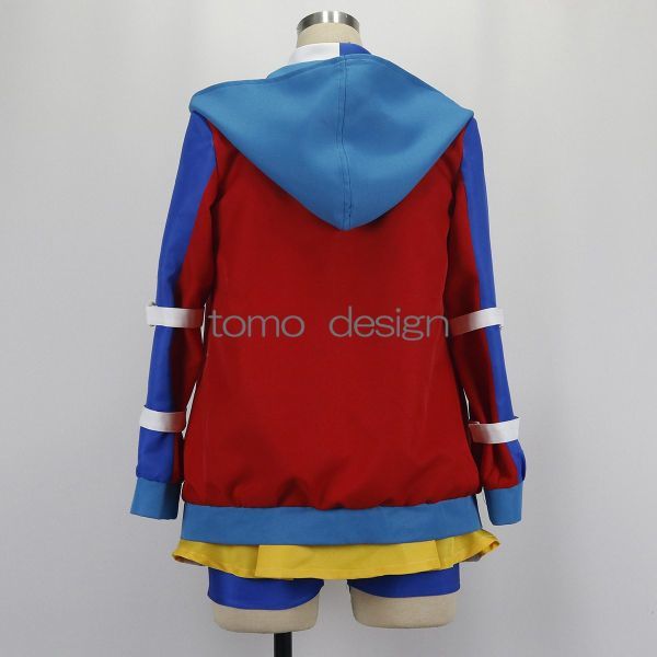 たぬき 希少 cos9951高品質 実物撮影 電音部 DEN-ON-BU 鳳凰 火凛(ほうおう コスプレ衣装