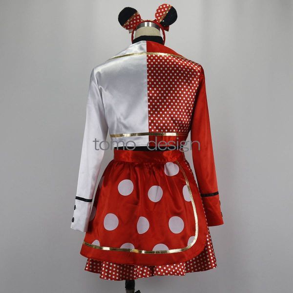 ファッションの ディズニー 実物撮影 cos9959高品質 Minnie コスプレ ミニー風 コスプレ衣装