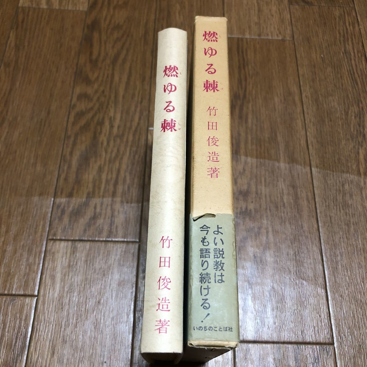 燃ゆる棘（しば） 竹田俊造/著 いのちのことば社 説教集 キリスト教 聖書_画像2