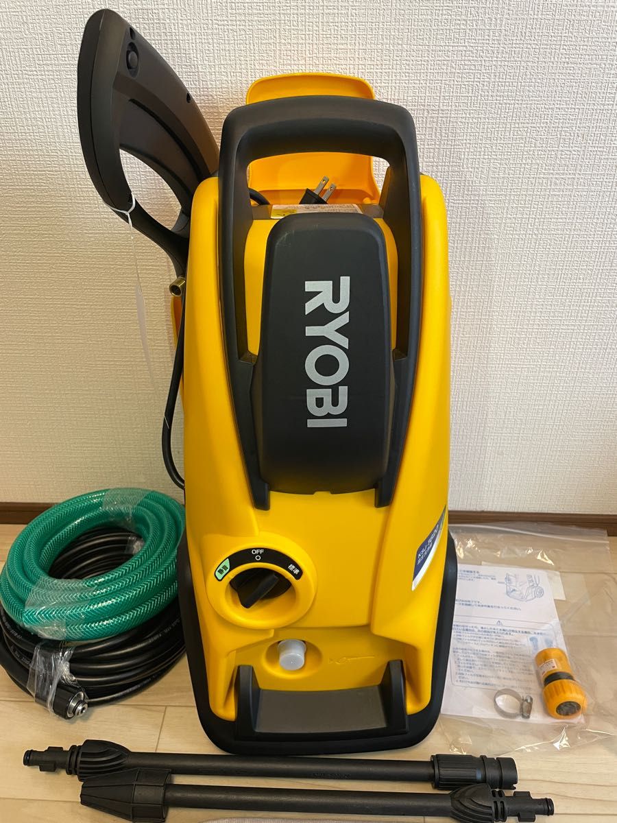 展示品 京セラ RYOBI リョービ 高圧洗浄機 KSJ-1620 静音モード搭載-