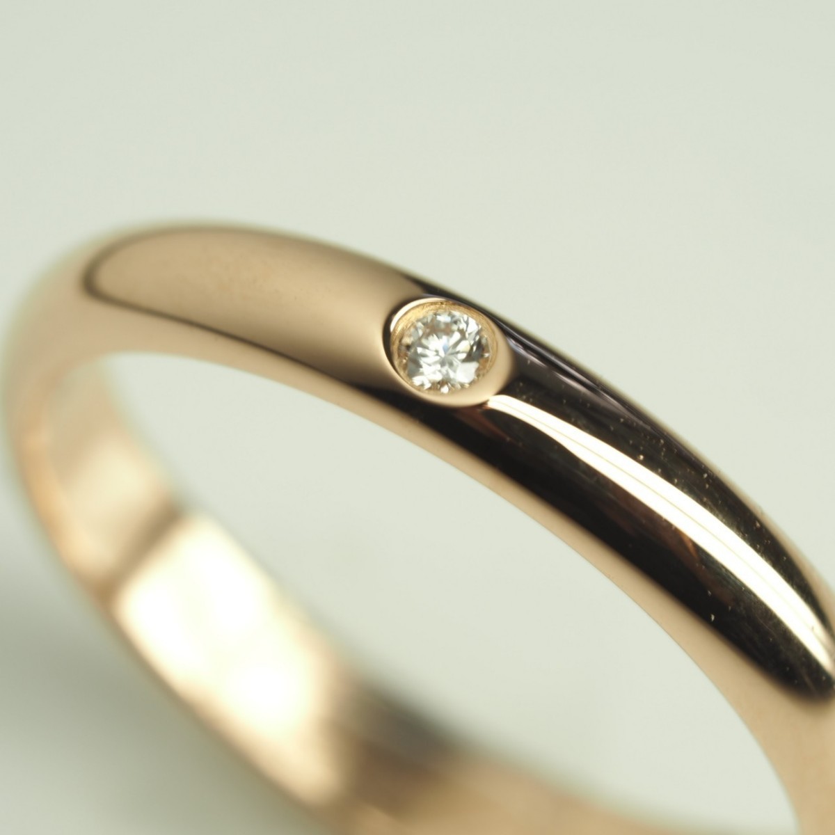 Cartier カルティエ ダイヤウェディングリング 750PG K18PG 46 日本