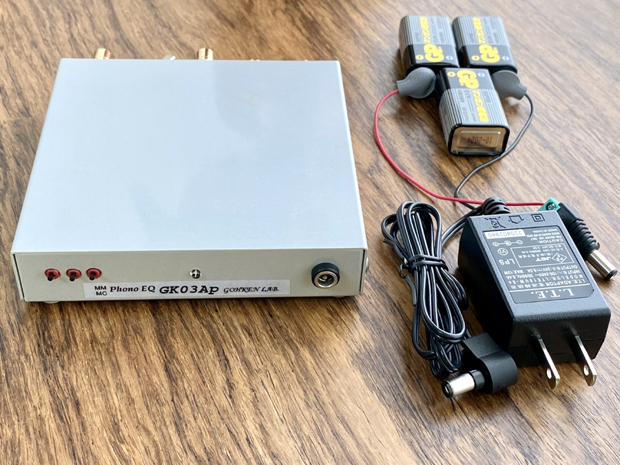 合研lab フォノイコライザー(MM / MC 両用) GK03AP スチロール
