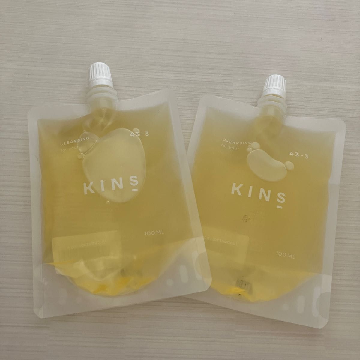新着商品 KINS オイルクレンジング詰め替え 2個 クレンジング/メイク