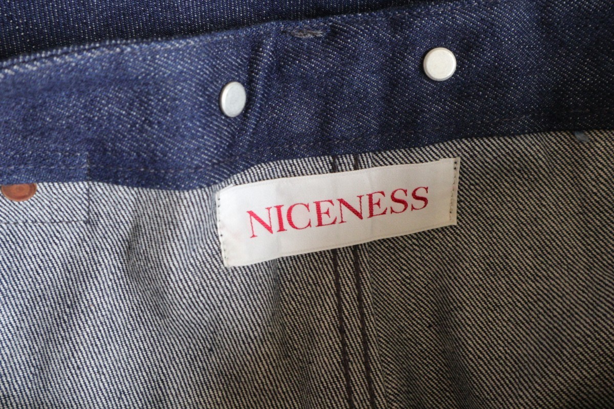 NICENESS joseph ナイスネス デニム ファイヤーマントラウザー comoli