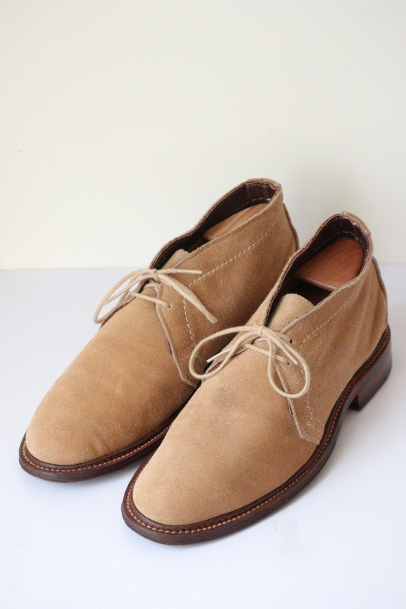 大好き j.m paraboot アンラインド スエード チャッカブーツ TAN 6.5