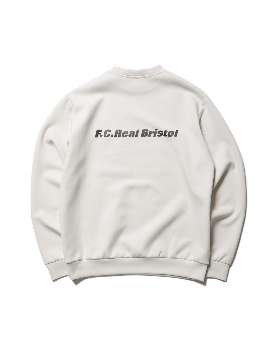 M 新品 送料無料 FCRB 23SS TECH SWEAT CREWNECK TOP OFF WHITE SOPH