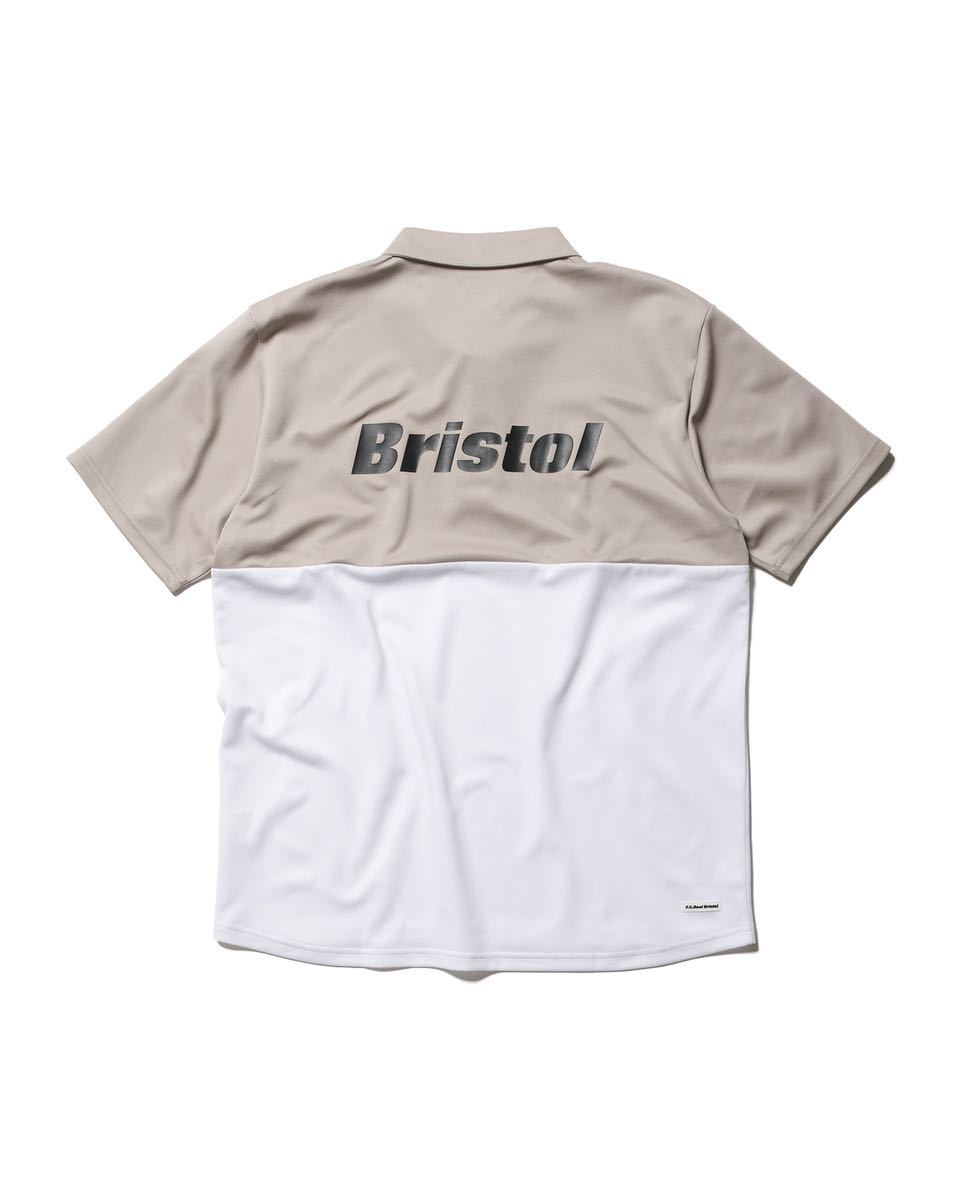 M 新品 送料無料 FCRB 23SS S/S TEAM POLO BEIGE ベージュ SOPH