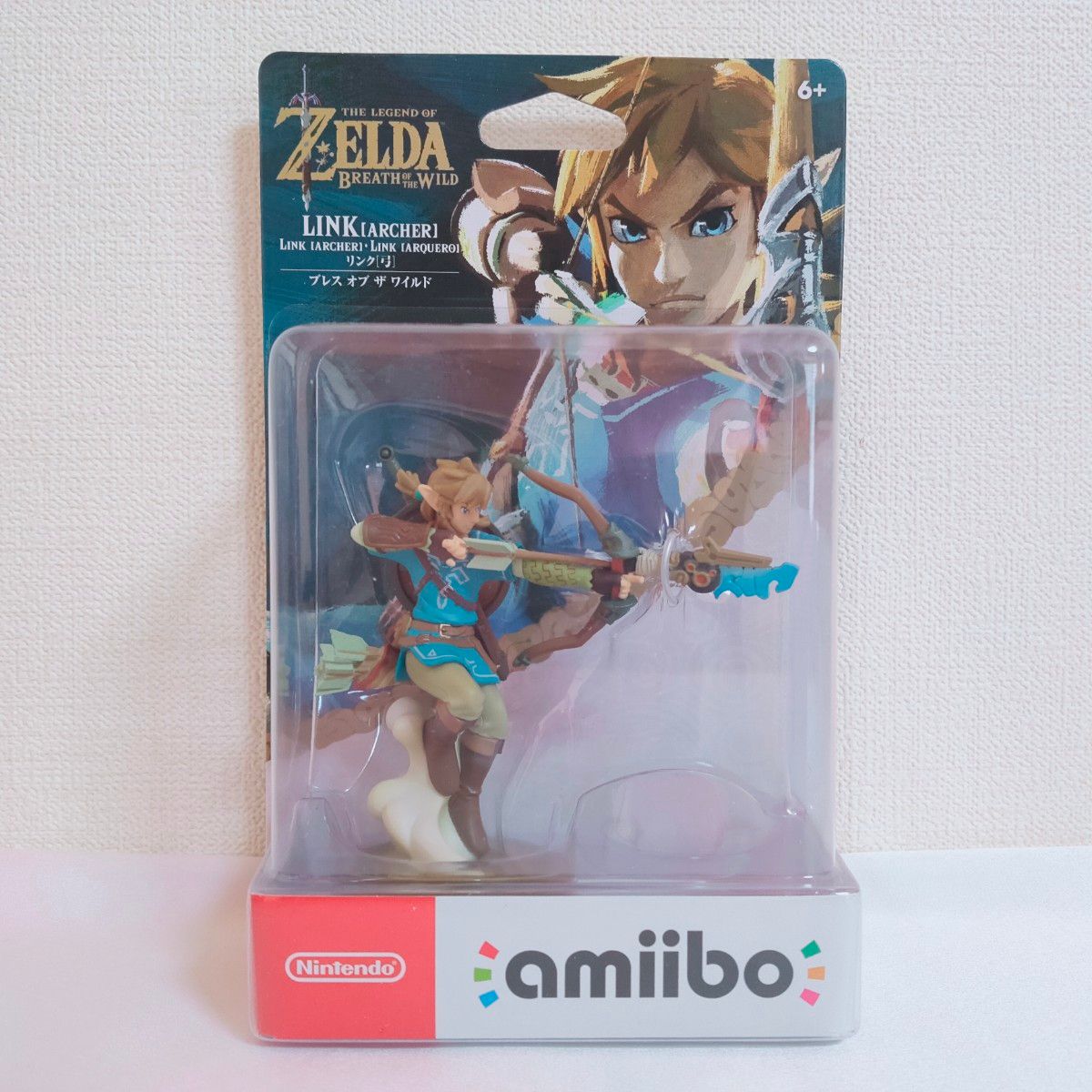 amiibo リンク(弓)【ブレス オブ ザ ワイルド】（ゼルダの伝説シリーズ