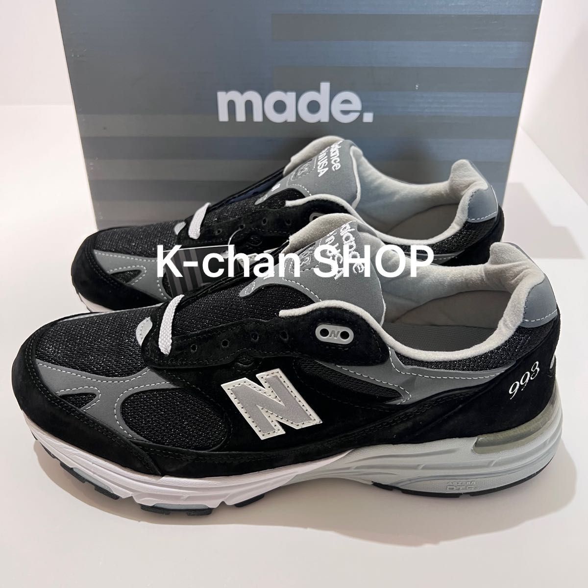 B品セール 限定1足のみ MR993BK 27.5cm 4E newbalance | www.aosfiji.org